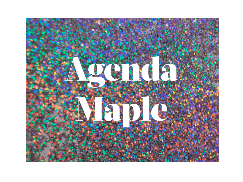 agenda maple