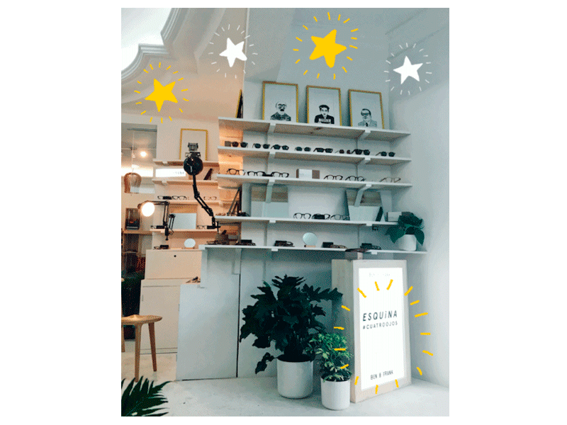 ben frank pop up store