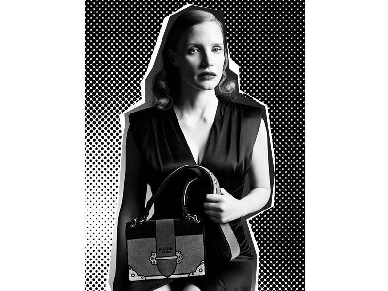 Jessica Chastain prada