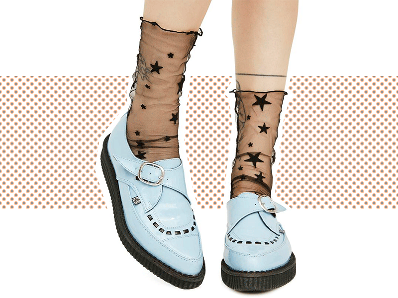 sheer socks