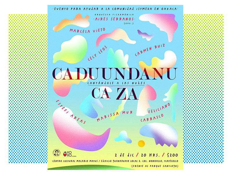 cantandole a las nubes concierto