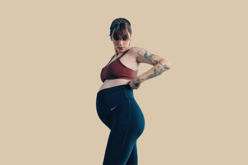 maple Nike maternity