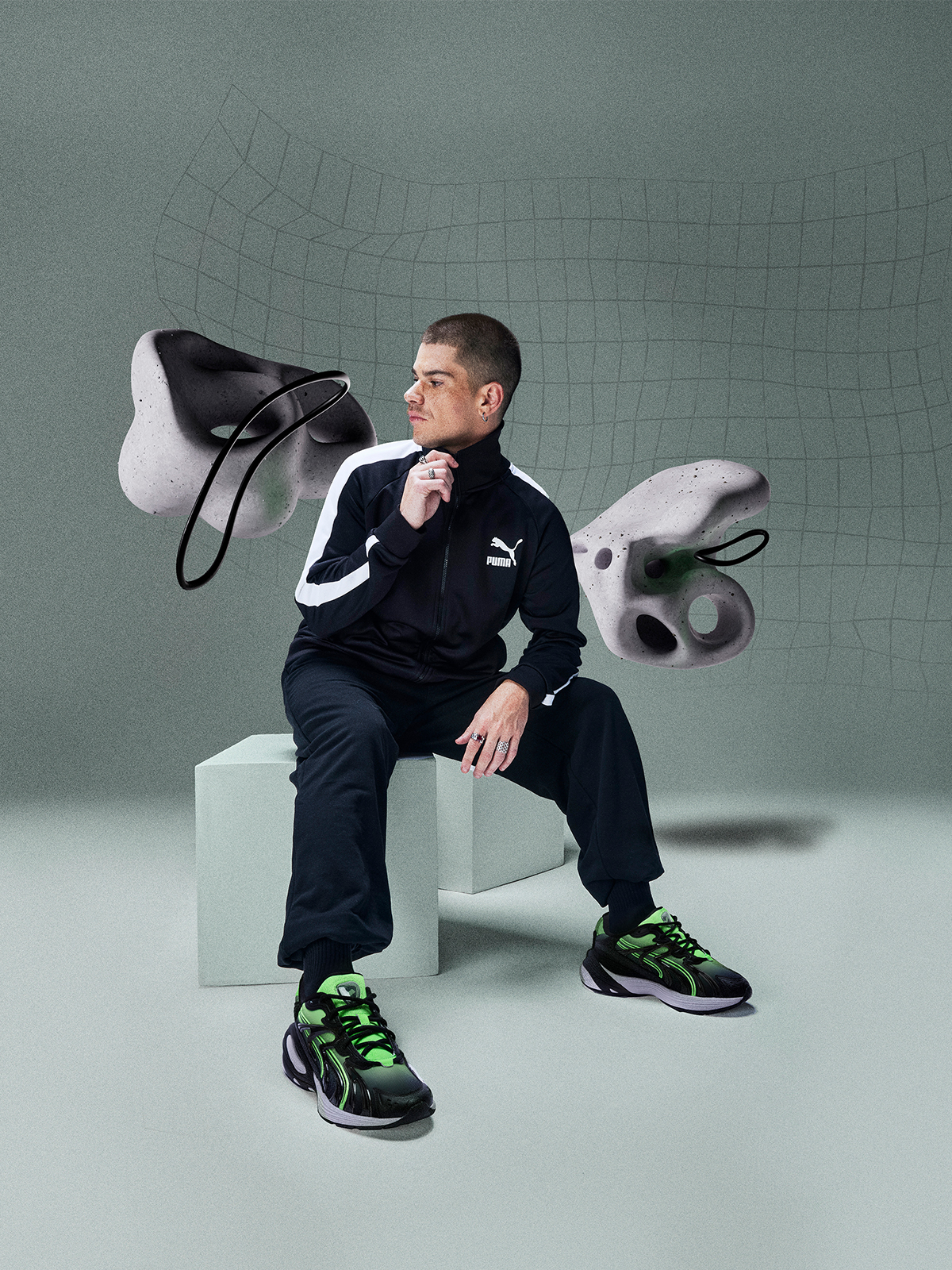 Puma Inverse, diseño vanguardista con ayuda de la IA. 6 MAPLE PUMA INVERSE 1
