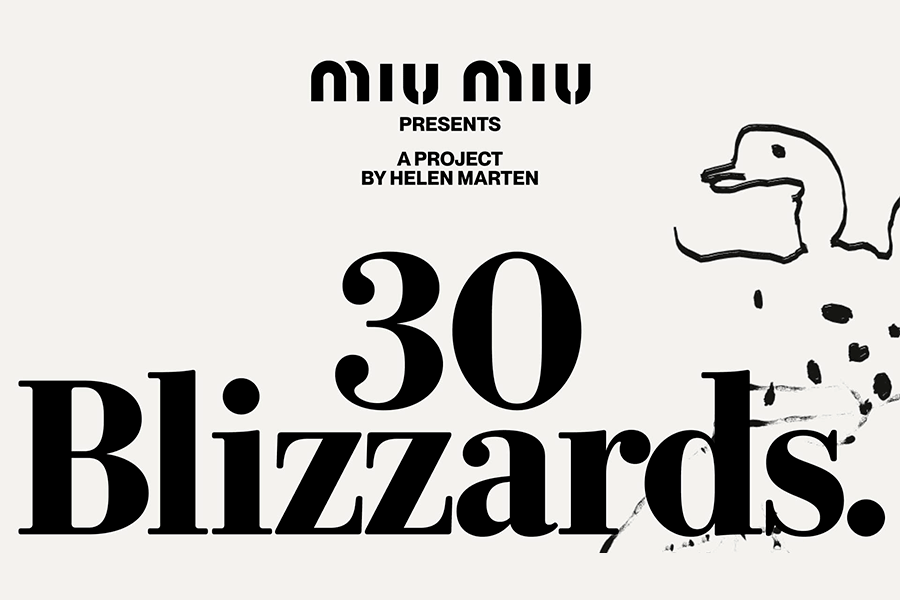 MIU MIU participa en el Art Basel de París 2025 con “30 Blizzards”.